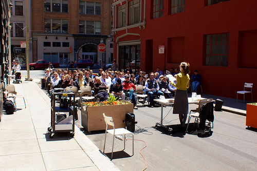 Annie Alley Forum and Closure / Image by Noah Christman (SPUR)