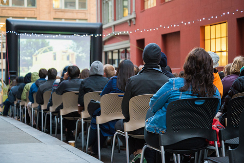 Film Screening for TINY / Image by Sergio Ruiz (SPUR)