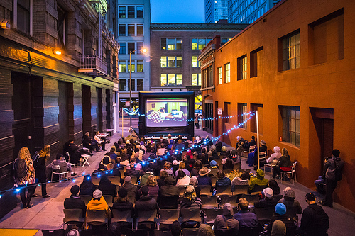 Film Screening for TINY / Image by Sergio Ruiz (SPUR)