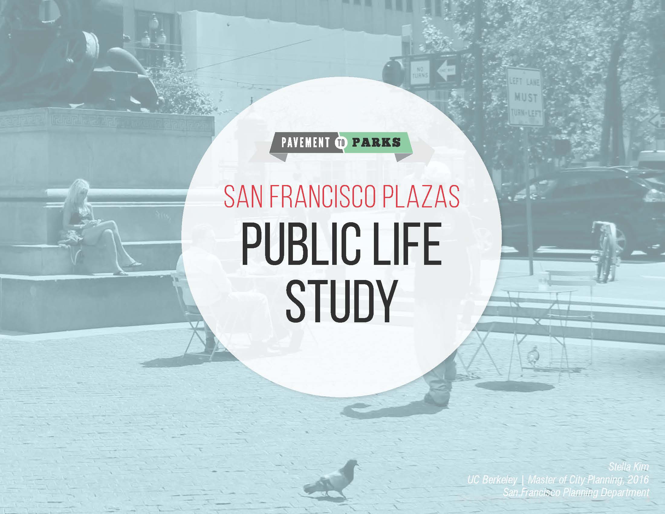 San Francisco Plazas Public Life Study